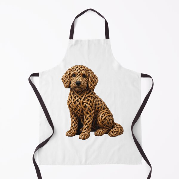 Item preview, Celtic Knot Goldendoodle designed and sold by Freckled-Monkey.