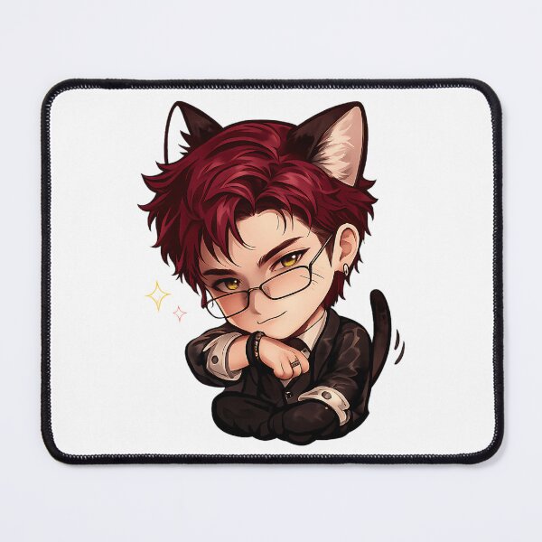 Item preview, Cute Valko Inspired Cat Boy Chibi Sticker designed and sold by CortezPalmer.