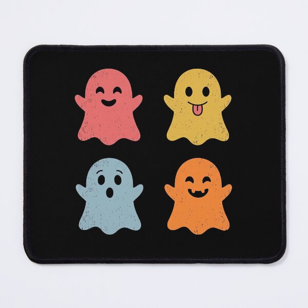 Item preview, Retro Ghosts Fantômes Colorés Vintage Style designed and sold by MizoX7.