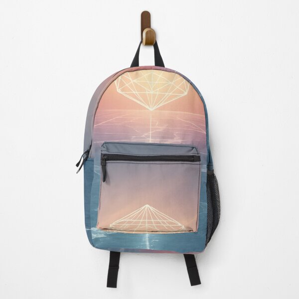 Item preview, Glowing Golden Polyhedron Over Frozen Ice Field designed and sold by monkeybusiness.pt.