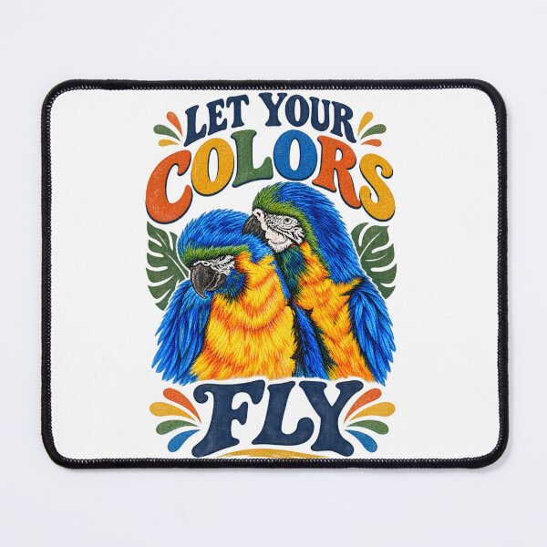 Item preview, Let Your Colors Fly – Colorful Macaw Parrot designed and sold by Zenith-Co.
