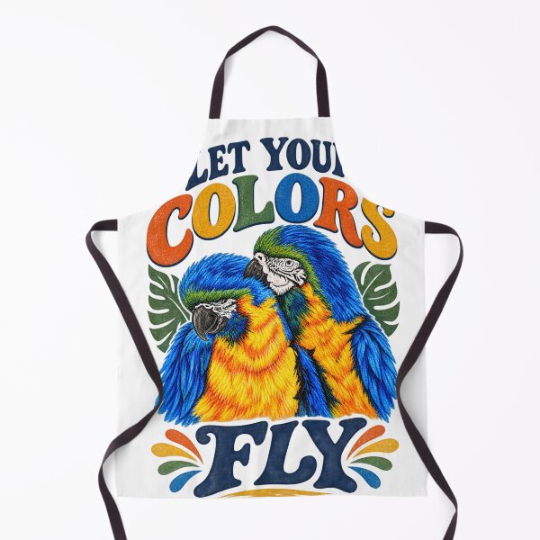 Item preview, Let Your Colors Fly – Colorful Macaw Parrot designed and sold by Zenith-Co.