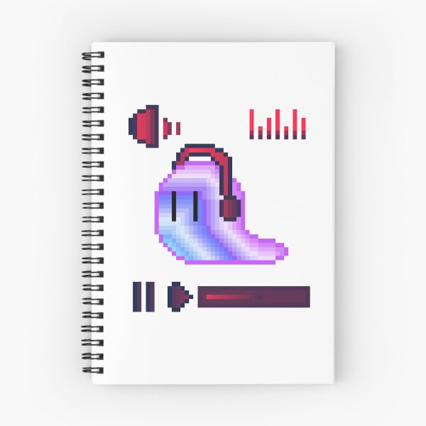 Item preview, Ghost Music Player - Chill Lofi designed and sold by RetroRlx.