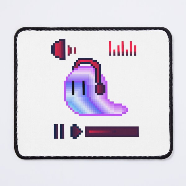 Item preview, Ghost Music Player - Chill Lofi designed and sold by RetroRlx.