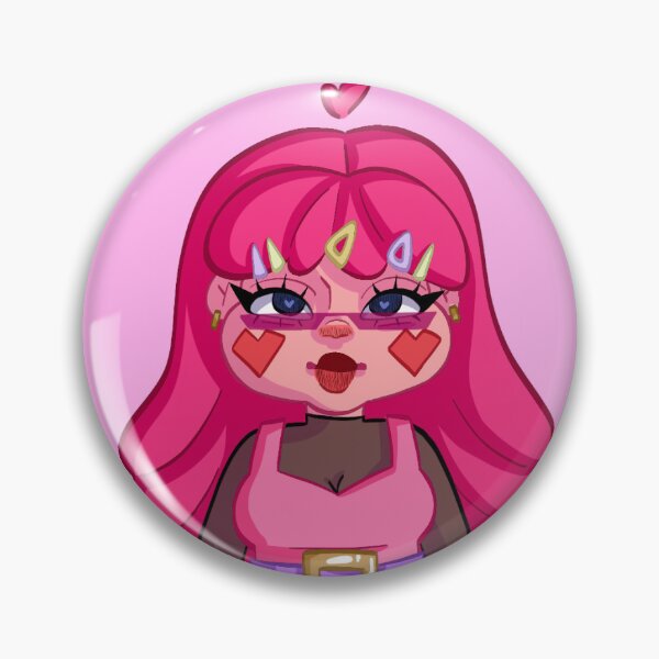 Item preview, Cute Pink Haired Girl Stand  designed and sold by PingusPickle.
