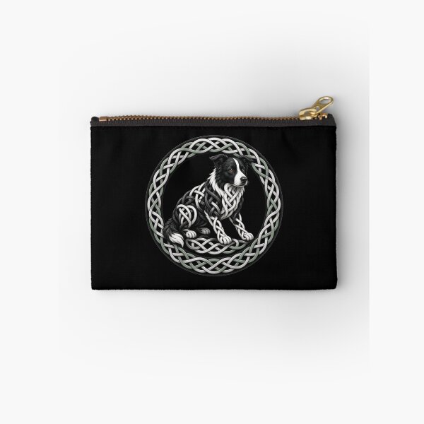 Item preview, Celtic Knot Border Collie Roundel designed and sold by Freckled-Monkey.