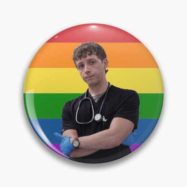 Item preview, The Pitt — Dennis Whitaker pride flag! designed and sold by Heart to Heart.