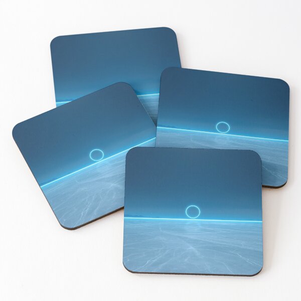 Item preview, Glowing Cyan Ring Portal Over Frozen Ice Plain designed and sold by monkeybusiness.pt.