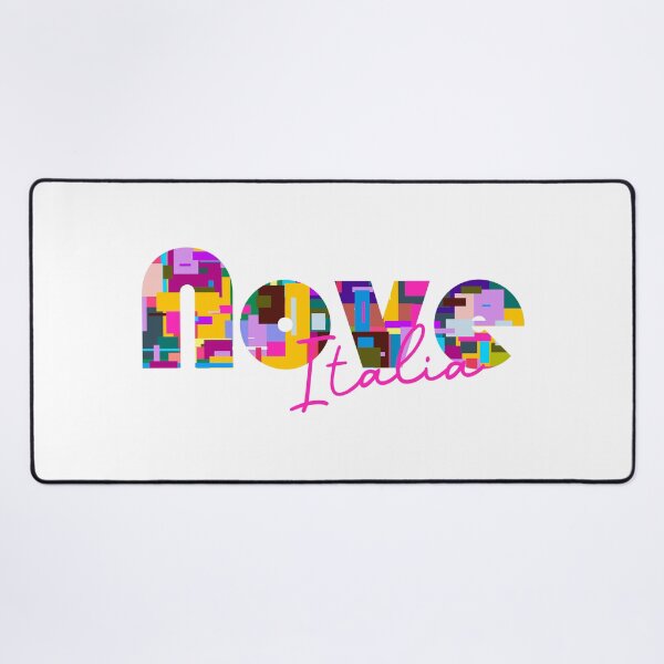 Item preview, Nove, Vicenza, Italy, Italia, colorful typography design for travellers designed and sold by Wanderful-roads.