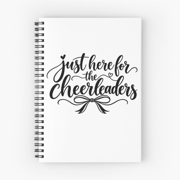 Item preview, Just Here for Cheerleaders Funny Cheerleading Fan Cheer Mom Dad Family Humor designed and sold by 76Valeria.