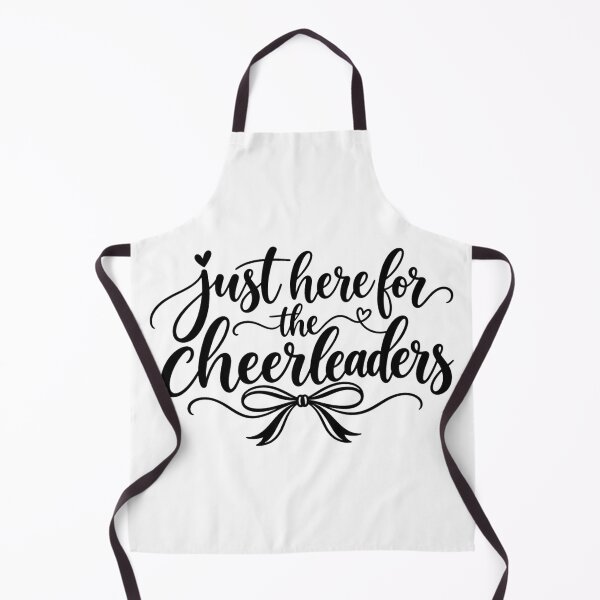 Item preview, Just Here for Cheerleaders Funny Cheerleading Fan Cheer Mom Dad Family Humor designed and sold by 76Valeria.