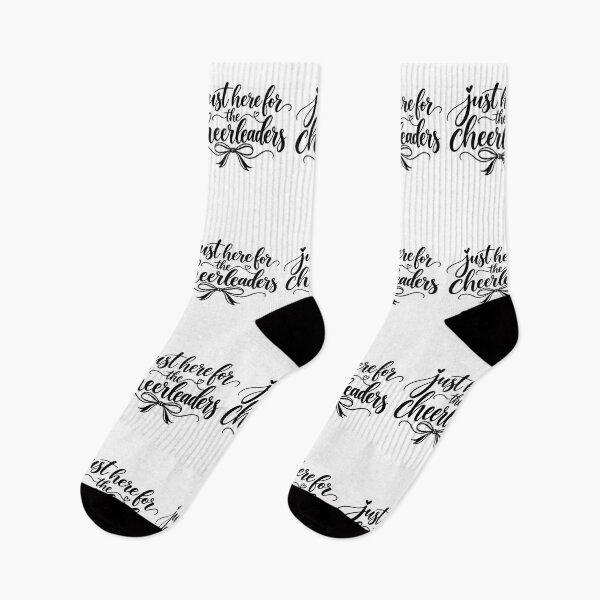 Item preview, Just Here for Cheerleaders Funny Cheerleading Fan Cheer Mom Dad Family Humor designed and sold by 76Valeria.