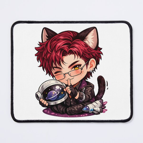 Item preview, Cute Valko Inspired Space Cat Boy Sticker designed and sold by CortezPalmer.