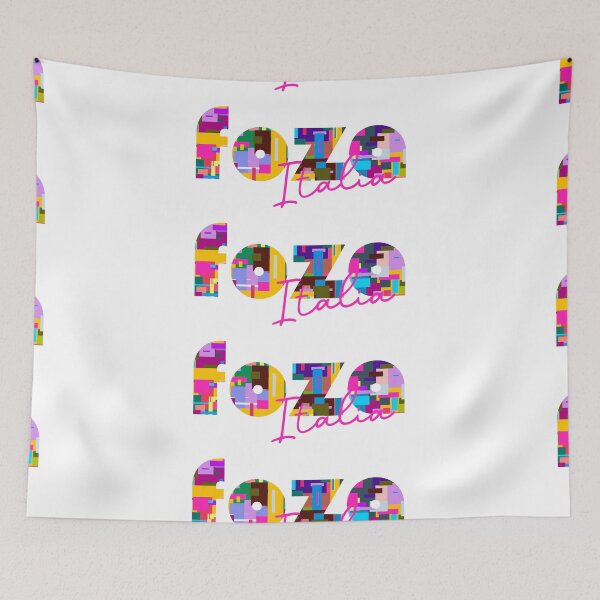 Item preview, Foza, Vicenza, Italy, Italia, colorful typography design for travellers designed and sold by Wanderful-roads.