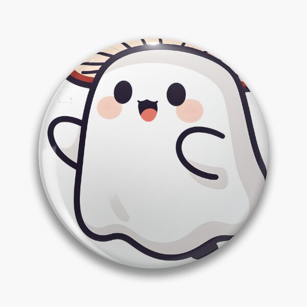 Item preview, Mushroom Ghost Cottagecore Halloween designed and sold by chill-a-lot.