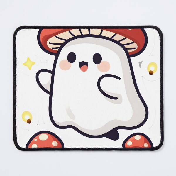 Item preview, Mushroom Ghost Cottagecore Halloween designed and sold by chill-a-lot.