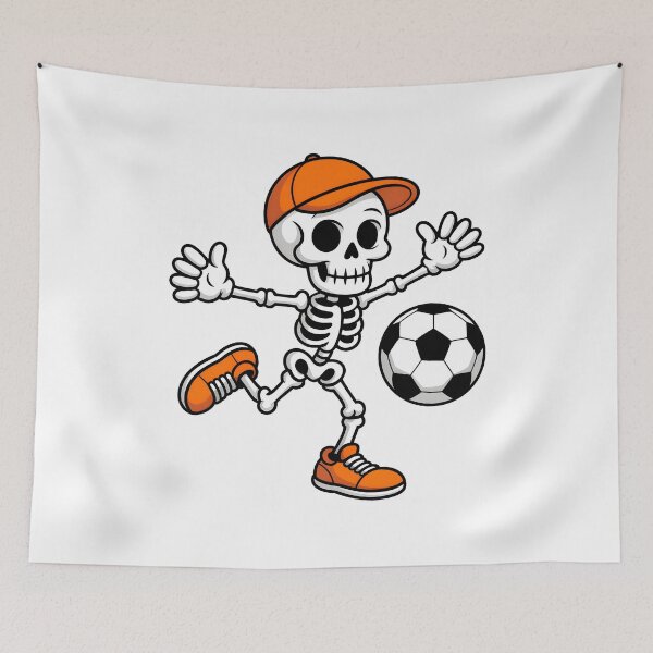 Item preview, Funny Skeleton Soccer Player designed and sold by limanol.