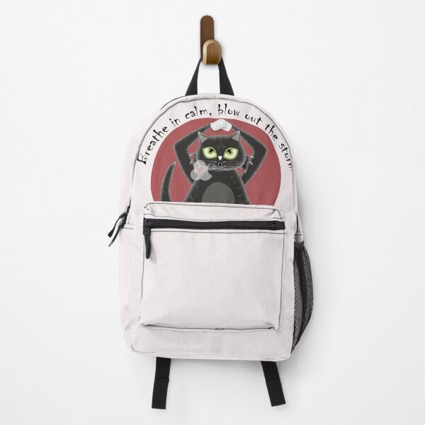 Item preview, Breathe in calm, blow out the storm - Cat Art designed and sold by Qoyllur.