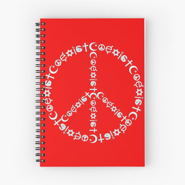 Item preview, Vermilion Steel Peace designed and sold by lifeinspired4u.