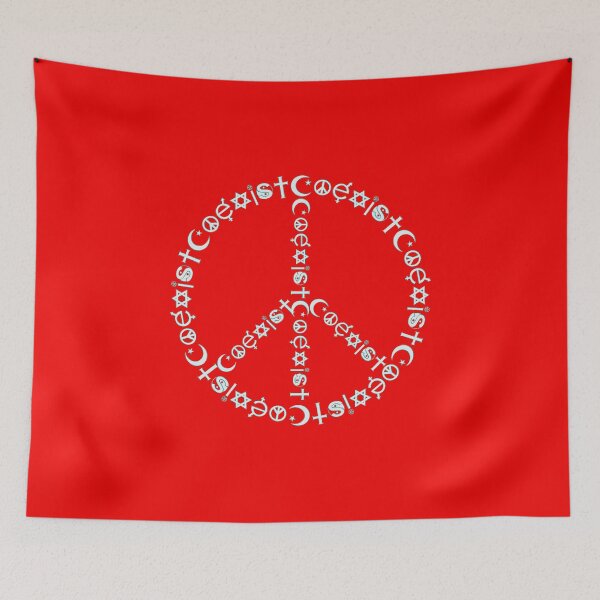 Item preview, Vermilion Steel Peace designed and sold by lifeinspired4u.