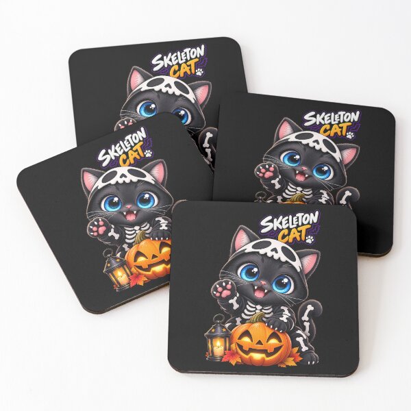 Item preview, Skeleton Cat  designed and sold by Meow Story .