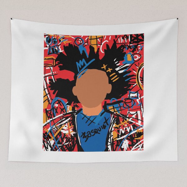 Item preview, basquiat art, portret designed and sold by Kasia1987t.