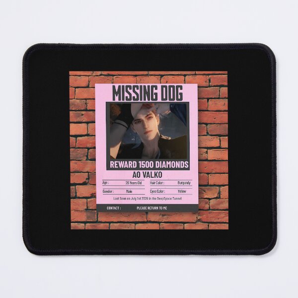 Item preview, Missin Dog Valko Poster designed and sold by CortezPalmer.