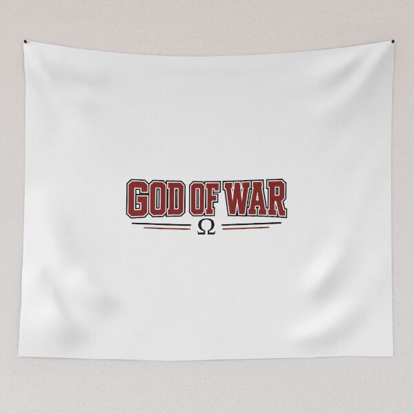 Item preview, God of War Red and Black Logo designed and sold by Endgameco.
