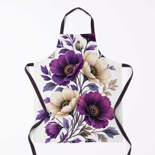 Item preview, Purple Anemone Floral Bouquet designed and sold by MichalHau.