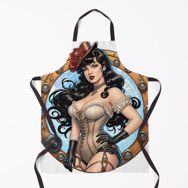 Item preview, Atompunk Bettie Page designed and sold by obstinator.