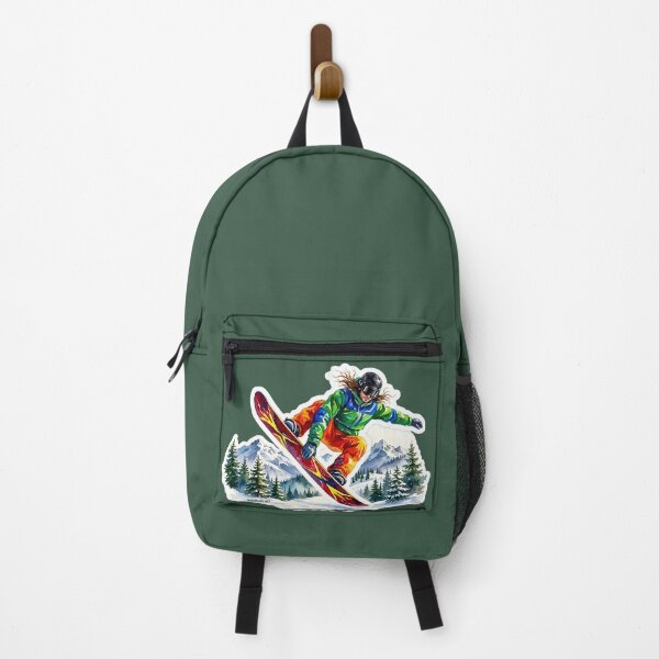 Item preview, Dynamic Snowboarder – Winter Mountain Adventure by PanaluPrint designed and sold by PanaluPrint .