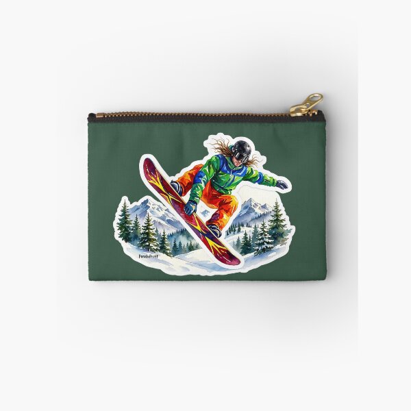 Item preview, Dynamic Snowboarder – Winter Mountain Adventure by PanaluPrint designed and sold by PanaluPrint .