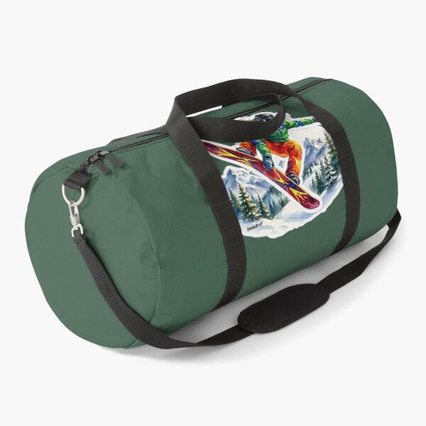 Item preview, Dynamic Snowboarder – Winter Mountain Adventure by PanaluPrint designed and sold by PanaluPrint .