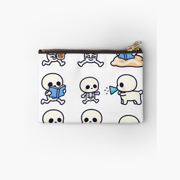 Item preview, Everyday Skeletons Funny Sticker Pack designed and sold by chill-a-lot.