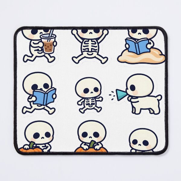 Item preview, Everyday Skeletons Funny Sticker Pack designed and sold by chill-a-lot.