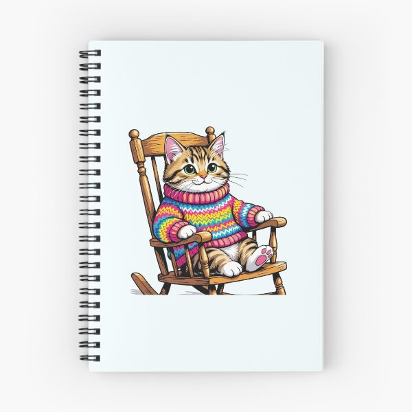 Item preview, Kitty in a colorful sweater designed and sold by PrintLabStudio.