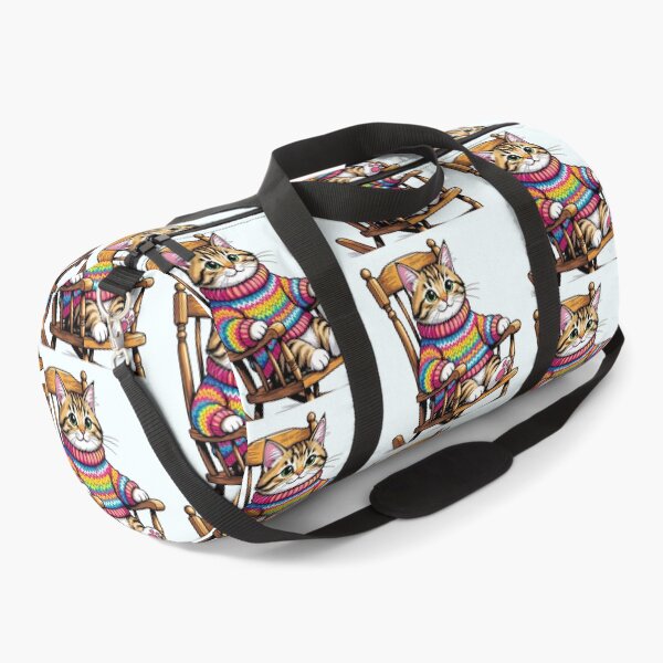 Item preview, Kitty in a colorful sweater designed and sold by PrintLabStudio.