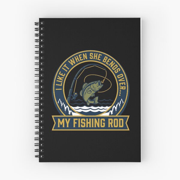 Item preview, I Like It When She Bends Over... My Fishing R T-Shirt | Funny Sarcastic Graphic Humor Tee designed and sold by ImadDesignsArts.