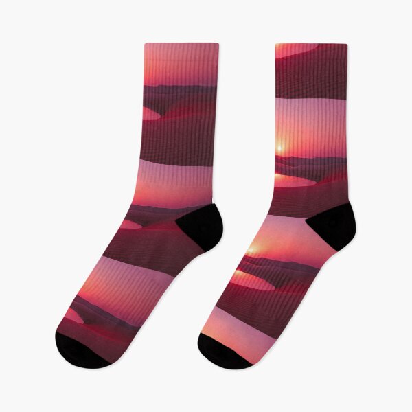 Item preview, Vibrant Pink Desert Sunset Over Oasis Pool designed and sold by monkeybusiness.pt.