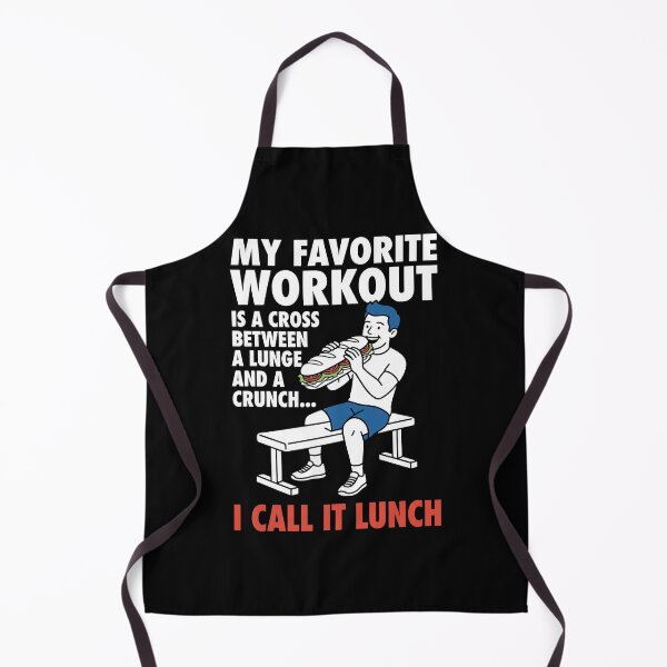 Item preview, Cross Between Crunch And Lunch Workout T-Shirt | Funny Foodie Gym Humor Tee designed and sold by ImadDesignsArts.