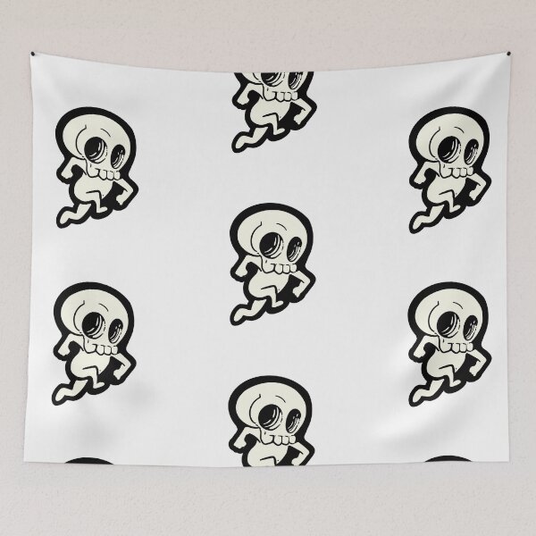 Item preview, Cute Running Skeleton  designed and sold by immortalmoonimp.