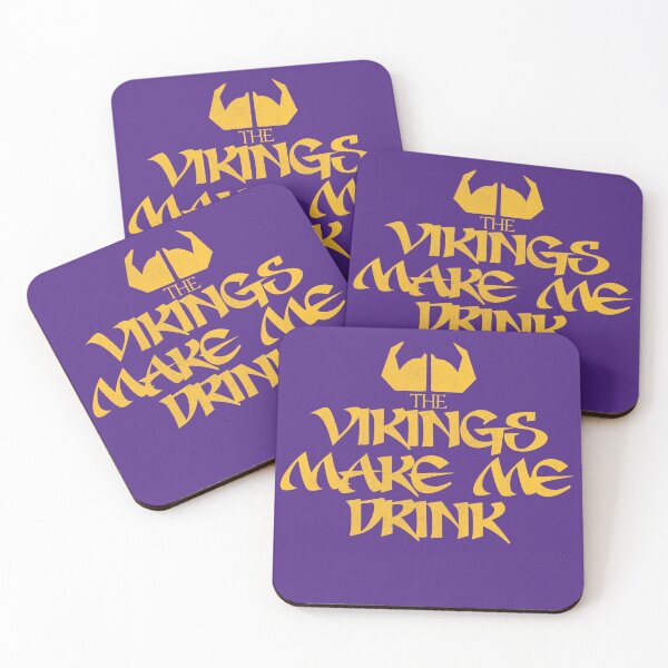 Item preview, THE VIKINGS MAKE ME DRINK designed and sold by delllsdesigns.