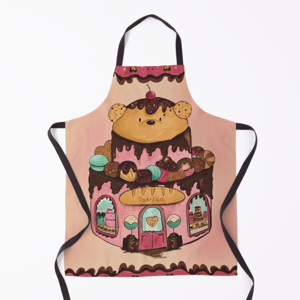 Item preview, Cute bear bakery tile  designed and sold by SplodgeBlossom Illustration.