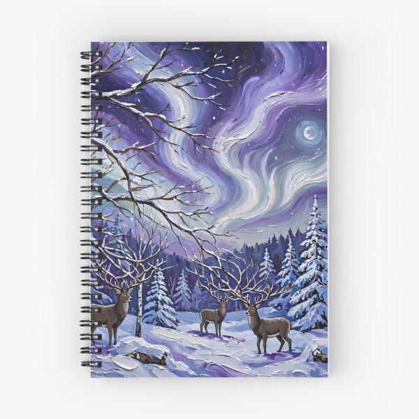 Item preview, Deer in a Snowy Forest — Antlers Blending Into Winter Branches designed and sold by LunaAdventurer.