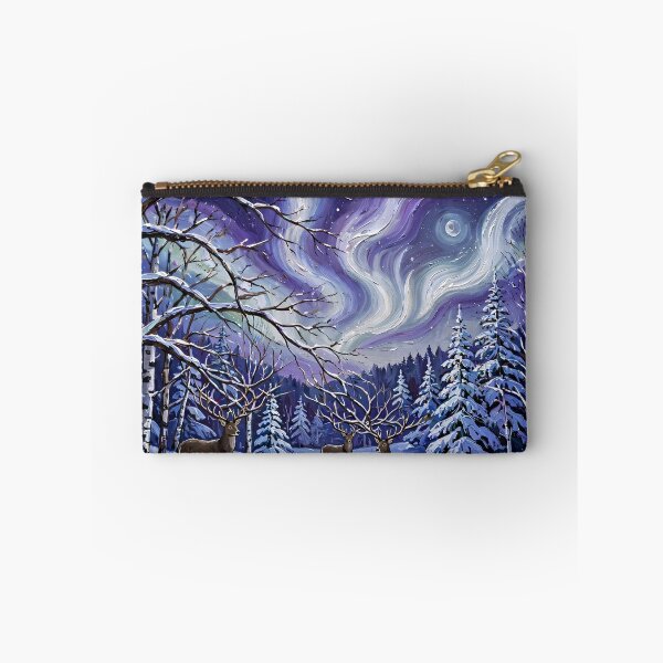 Item preview, Deer in a Snowy Forest — Antlers Blending Into Winter Branches designed and sold by LunaAdventurer.