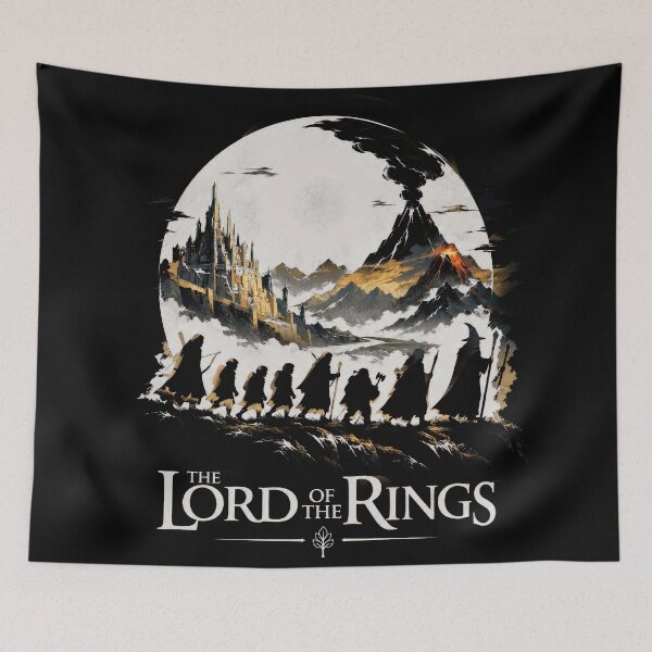 Item preview, The Fellowship of the Ring - White edition - LotR Movies designed and sold by HardDraw.