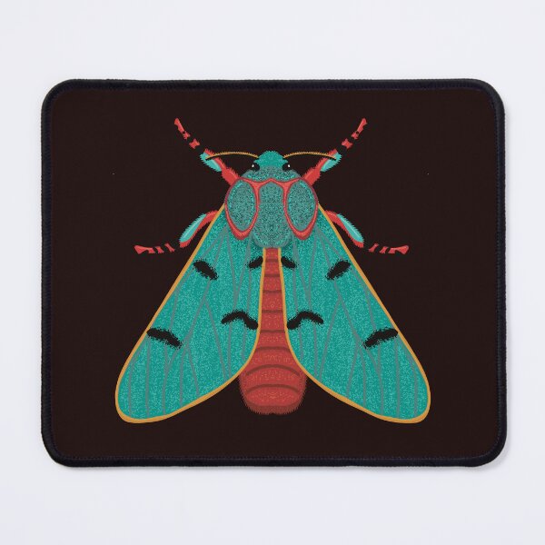 Item preview, Turquoise Moth designed and sold by Olenka.