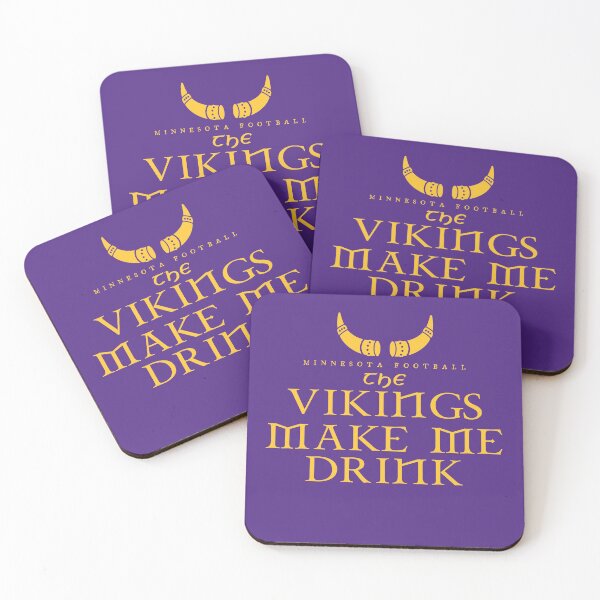 Item preview, THE VIKINGS MAKE ME DRINK designed and sold by delllsdesigns.
