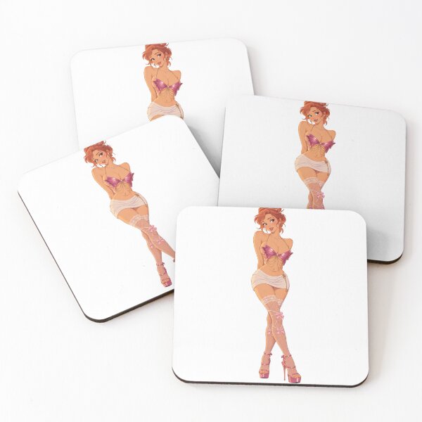 Item preview, Glamorous Fairy Pin-Up – Retro Cartoon Beauty designed and sold by  Hollow Moon Studios..