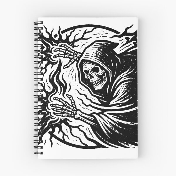Item preview, Hooded Skeleton Reaches Toward Twisted Tree Roots designed and sold by MisteryDesigner.